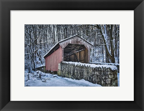 Framed Laurels Bridge #2 Print