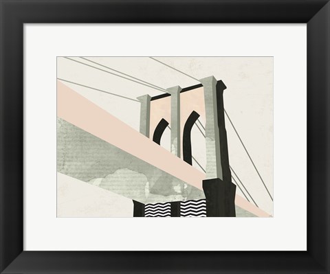 Framed Brooklyn Bridge Print