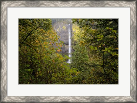 Framed Oregon Waterfall Print