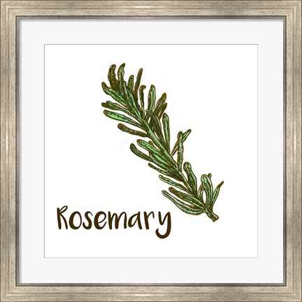 Framed Rosemary Print