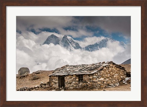 Framed Khumbu Valley, Nepal Print