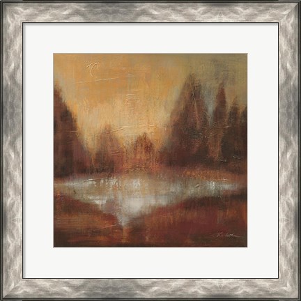 Framed Rain II Print