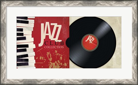 Framed Jazz Club Collection Print