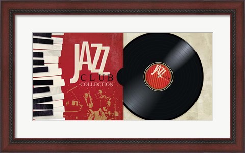 Framed Jazz Club Collection Print