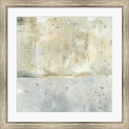 Framed Dreaming of the Shore Neutral Print