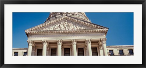 Framed Government building, Mississippi State Capitol, Jackson, Mississippi Print