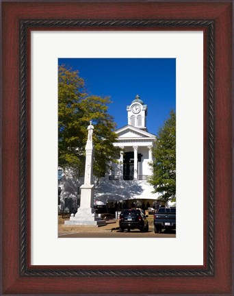 Framed Lafayette County Courthouse, Oxford, Mississippi Print