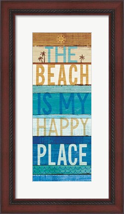 Framed Beachscape Inspiration IV Print