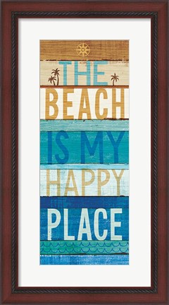 Framed Beachscape Inspiration IV Print