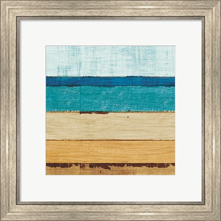 Framed Beachscape III Print