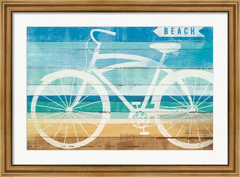 Framed Beachscape Cruiser II Print