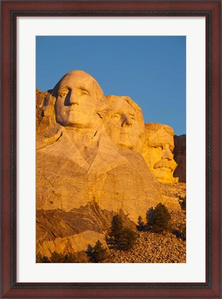 Framed Mount Rushmore,  South Dakota Print