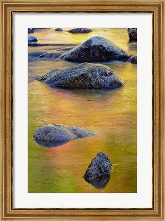 Framed Swift River, White Mountain Forest, New Hampshire Print
