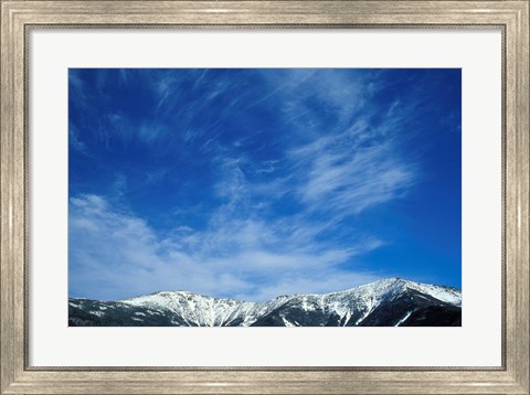 Framed Franconia Ridge, White Mountains, New Hampshire Print