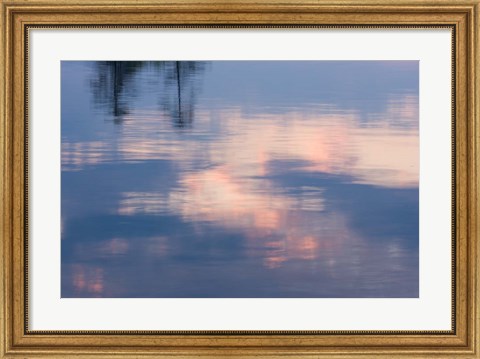 Framed Lake Winnepesauke, Moultonboro Neck, Moultonboro, New Hampshire Print