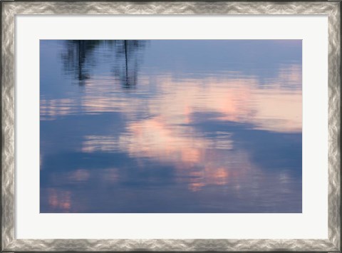 Framed Lake Winnepesauke, Moultonboro Neck, Moultonboro, New Hampshire Print