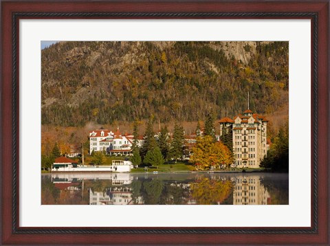 Framed Balsams Resort in Dixville Notch, New Hampshire Print