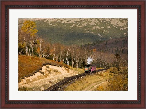 Framed Mt Washington in Twin Mountain, New Hampshire Print