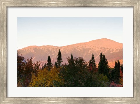 Framed Mount Washington and the Presidential Range, White Mountains, New Hampshire Print