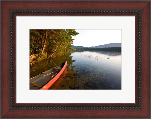Framed White Lake State Park, New Hampshire Print