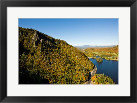 Framed Lake Gloriette, New Hampshire Print