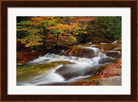 Framed Pemigewasset River, New Hampshire Print