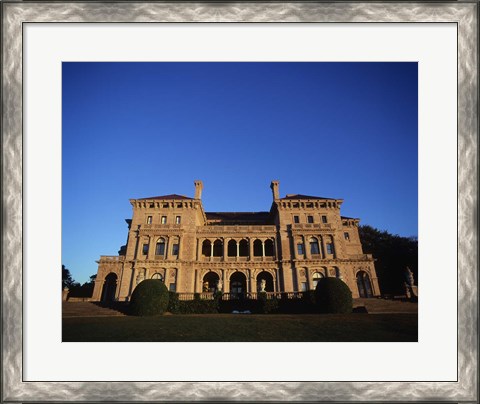 Framed View of The Breakers Mansion, Newport, Rhode Island Print