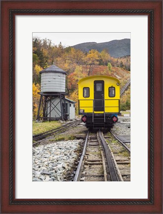 Framed New Hampshire, White Mountains, Bretton Woods, Mount Washington Cog Railway Print