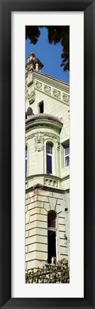 Framed Building in Transylvania, Romania Print