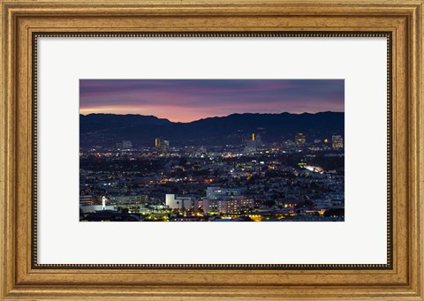 Framed Culver City, Los Angeles County, California Print