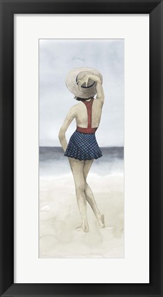 Framed Beach Beauty II Print