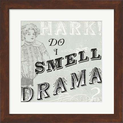 Framed Victorian Snark I Print