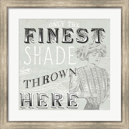 Framed Victorian Snark II Print