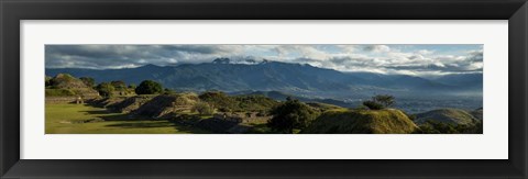 Framed Mountains at Monte Alban, Oaxaca, Mexico Print