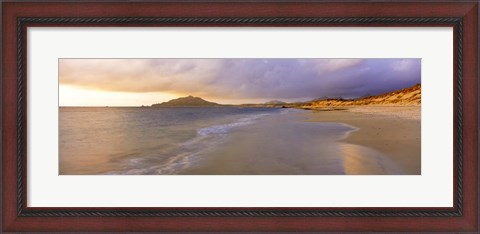 Framed Sunrise at Cabo Pulmo National Marine Park, Baja California Sur, Mexico Print