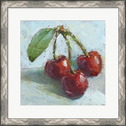 Framed Impressionist Fruit Study IV Print