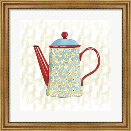 Framed Sweet Teapot VI Print