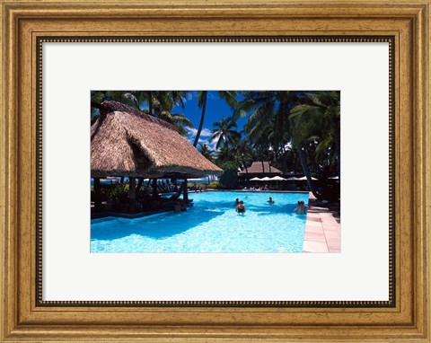 Framed Sheraton Royal Denarau Resort, Denarau Island, Fiji Print