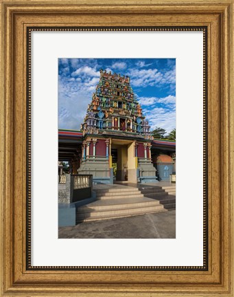 Framed Sri Siva Subramaniya Hindu temple, Fiji Print