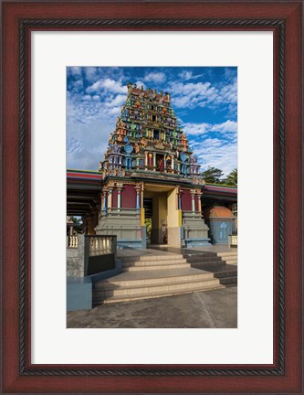 Framed Sri Siva Subramaniya Hindu temple, Fiji Print