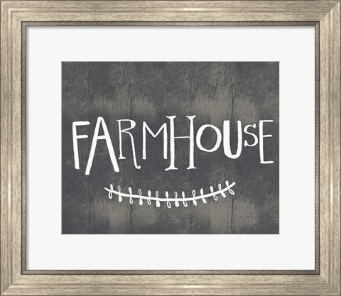 Framed Whimsical Farmhouse Print