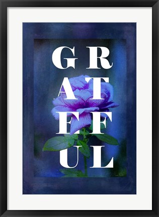 Framed Grateful Print