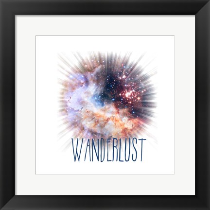 Framed Wanderlust Print