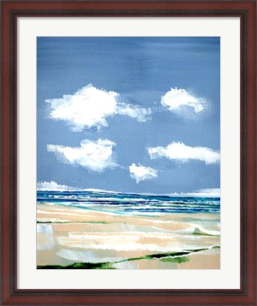 Framed Seascape V Print