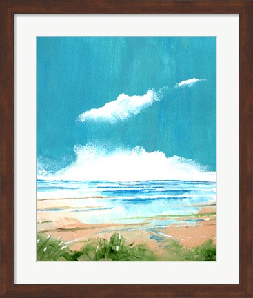 Framed Seascape VIII Print