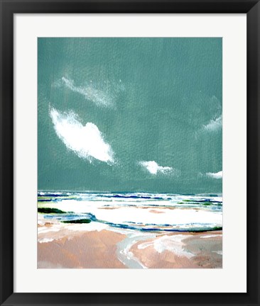 Framed Seascape IX Print