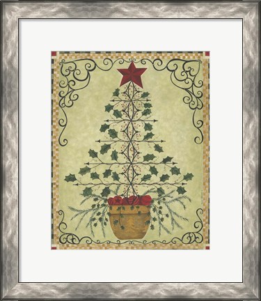 Framed Topiary Tree Print