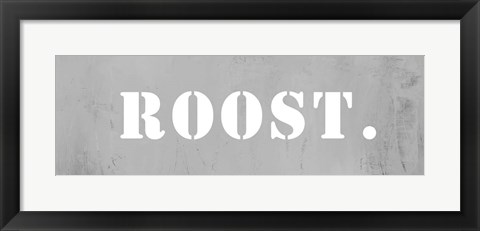Framed Roost Print