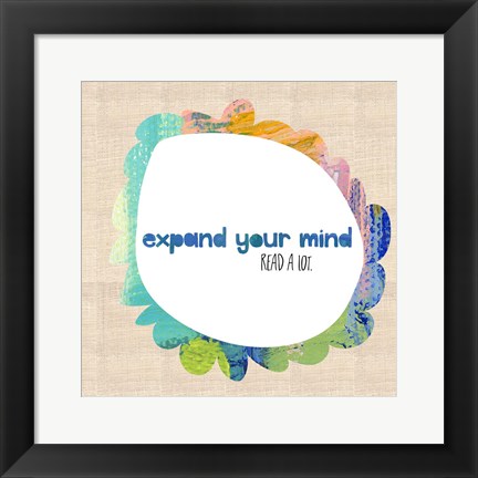 Framed Expand Your Mind Print