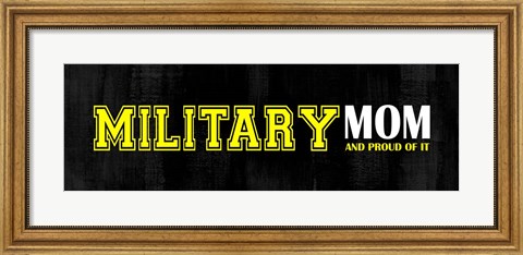 Framed Proud Military Mom Print